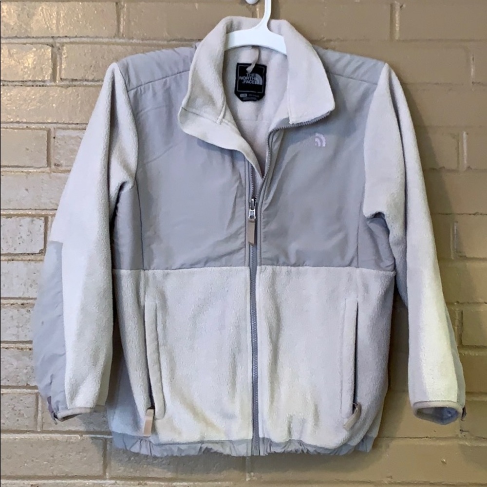 North face Denali girls jacket L EUC